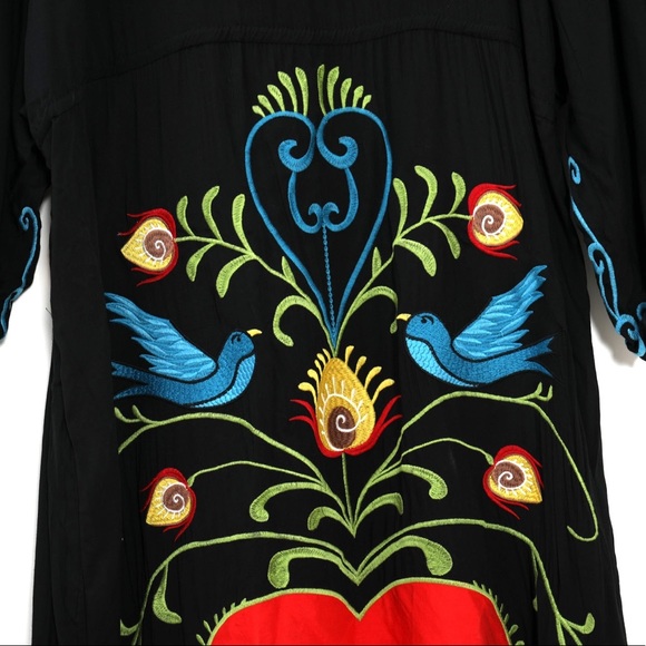 STUNNING cotton embroidered dress - Picture 6 of 11